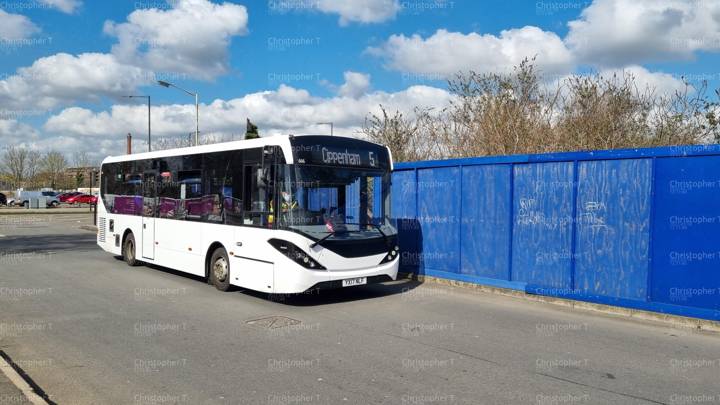 Image of Thames Valley Buses vehicle 666. Taken by Christopher T at 12.11.40 on 2022.03.18